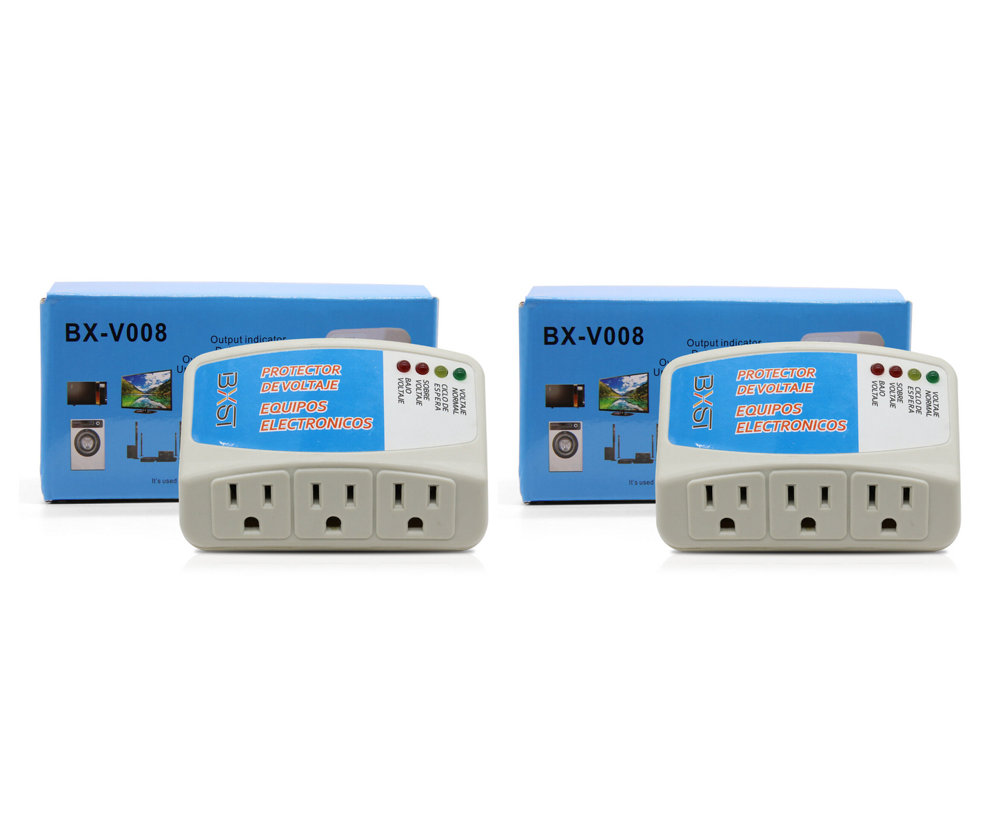 Voltage Protector - 3 Plugs