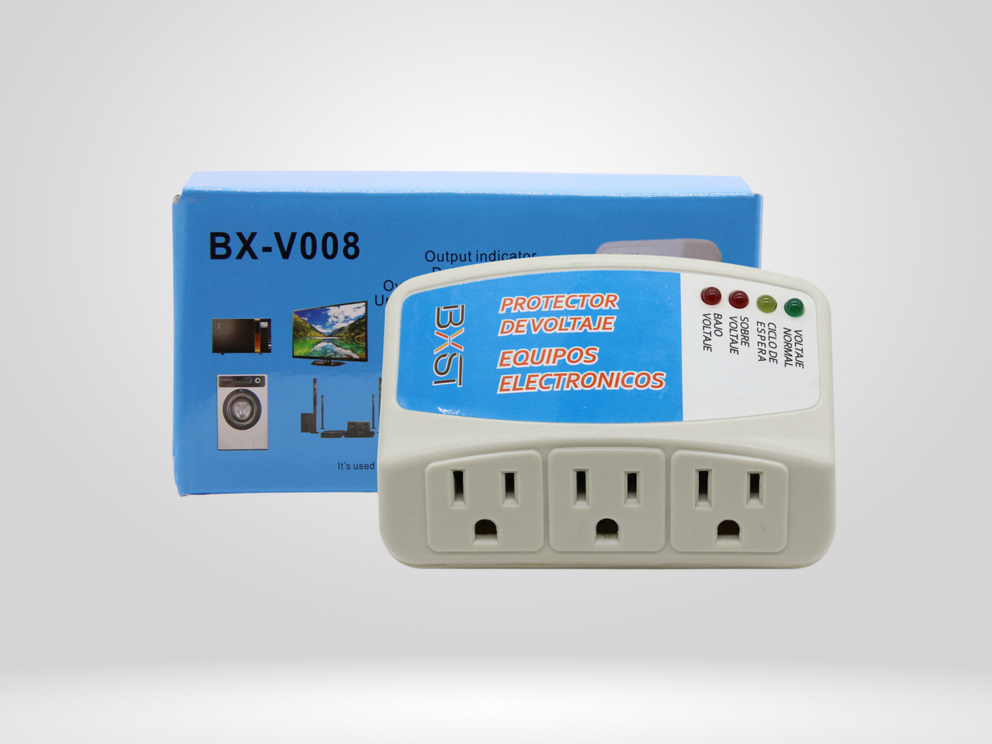 Voltage Protector - 3 Plugs