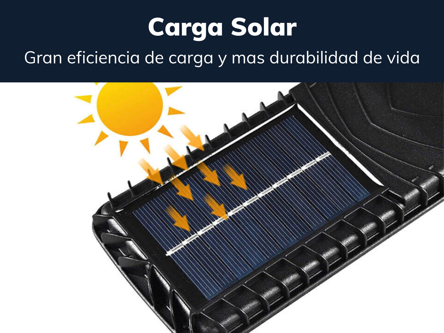 Foco Solar Led 2,000 Lumens - Compra 2 el 3ro Gratis!