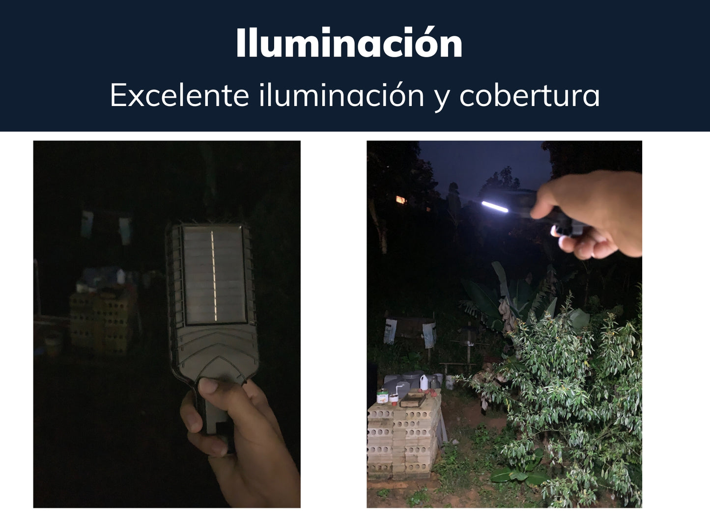 Foco Solar Led 2,000 Lumens - Compra 2 el 3ro Gratis!